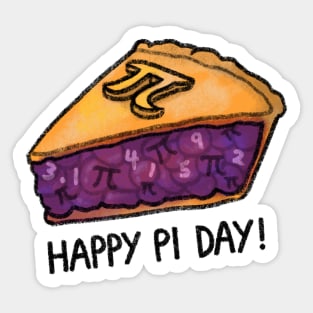 Happy Pi Day! Sticker